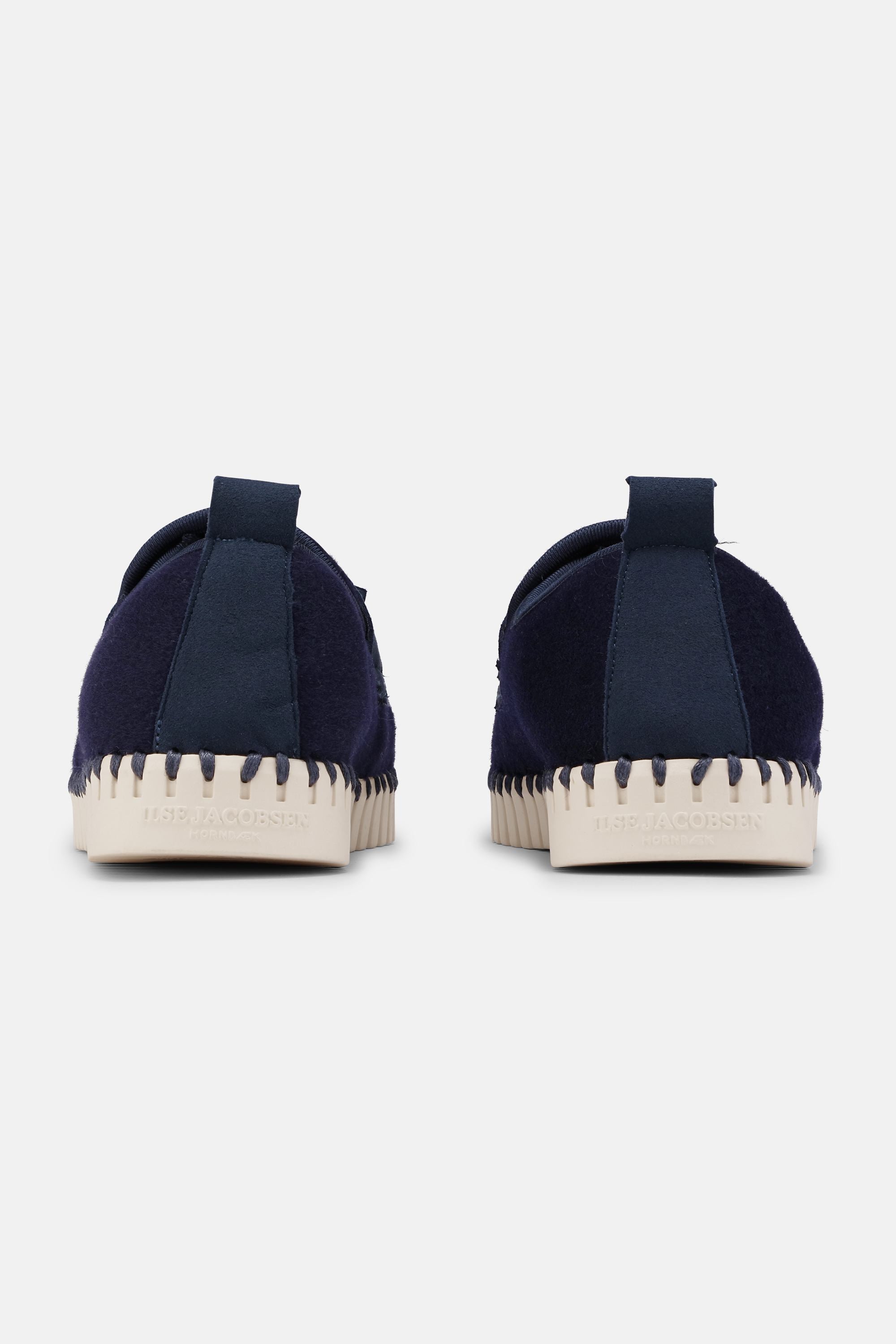 Tulip Wool Loafer - Dark Indigo Pearled Ivory